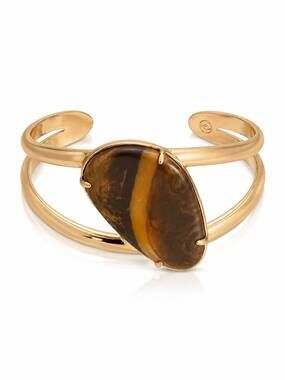 NEW ETTIKA women's desert tide cuff in tiger's eye
